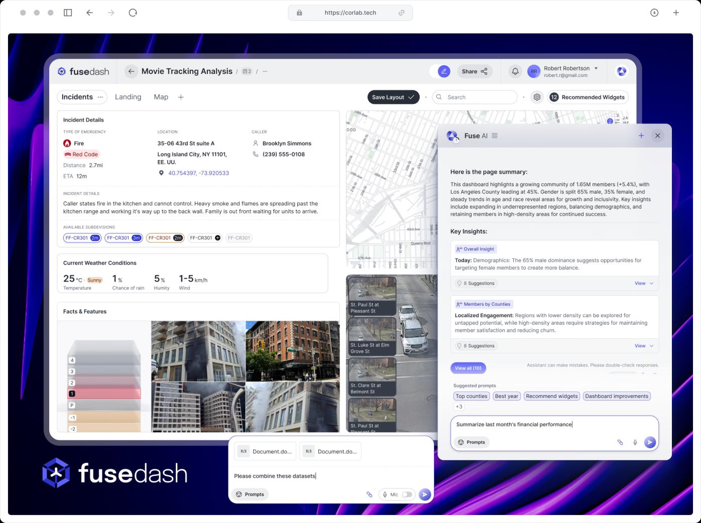 project fusedash light hero